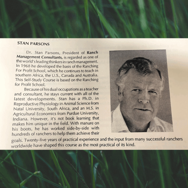 Stan Parsons bio