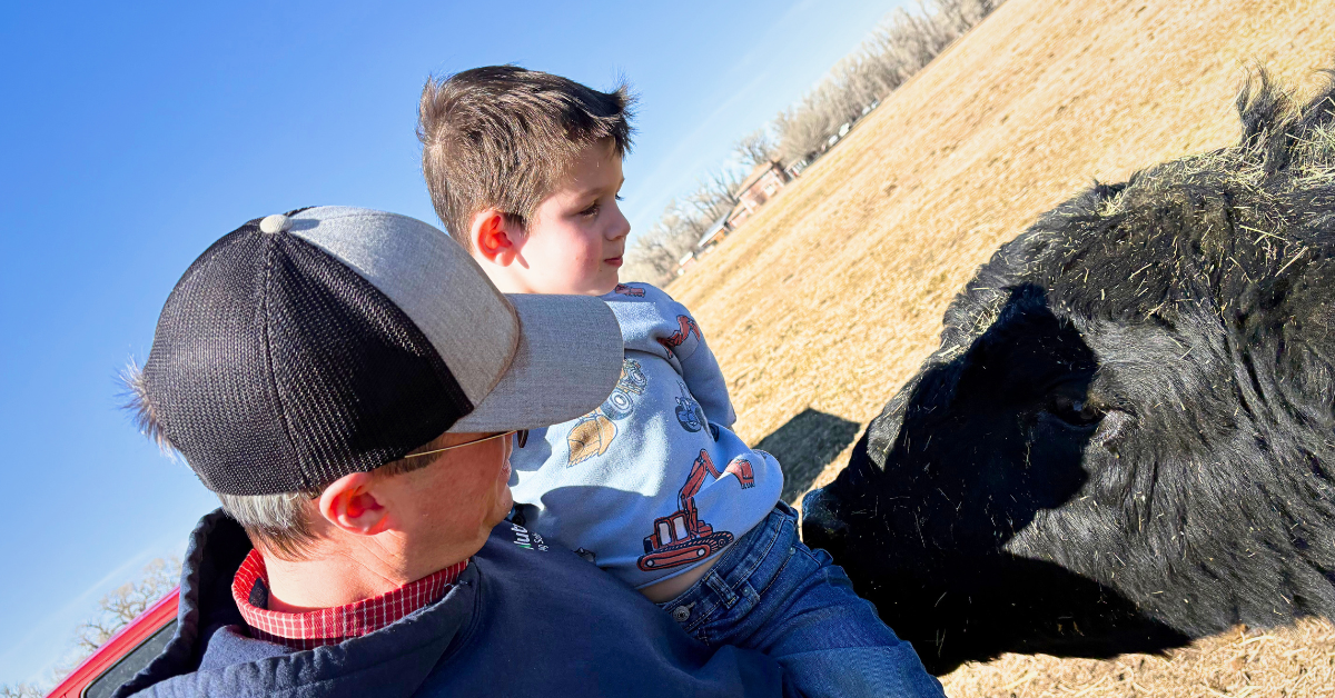 Jordan and his toddler